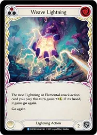 Weave Lightning Red (Tales of Aria)