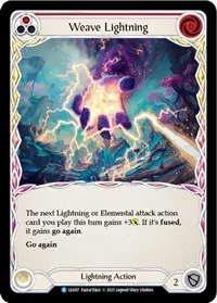 Weave Lightning Red (Blitz Deck: Tales of Aria - Lexi)