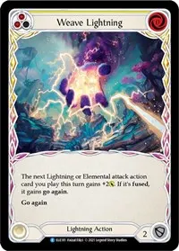 Weave Lightning Yellow (Tales of Aria)