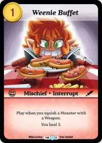 Weenie Buffet (Season 1) — Munchkin CCG Card Value