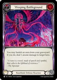 Weeping Battleground Red (Compendium of Rathe)