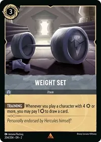 Weight Set (Rise of the Floodborn)