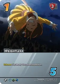 Weightless XR (UniVersus: My Hero Academia: Jet Burn)