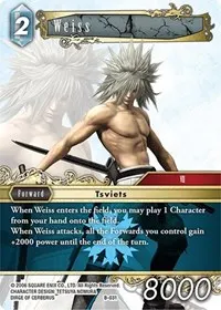 Weiss (Boss Deck: Final Fantasy VII)