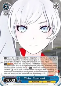 Weiss Teamwork (RWBY)