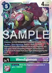 Wendigomon (Starter Deck 17: Double Typhoon Advanced Deck Set)