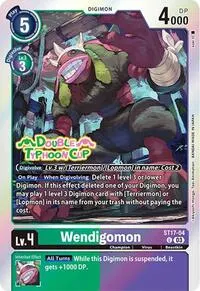 Wendigomon (Starter Deck 17: Double Typhoon Advanced Deck Set Pre-Release Cards)