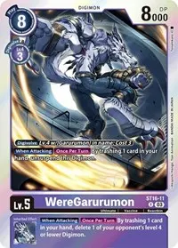 WereGarurumon (Starter Deck 16: Wolf of Friendship)