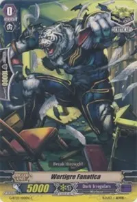 Wertigre Fanatica (G-BT03: Sovereign Star Dragon)