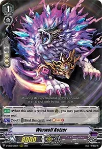 Werwolf Ketzer (D-VS02: V Clan Collection Vol.2) — Cardfight Vanguard Card Value
