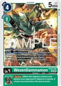 WezenGammamon (Cyber Eden) — Digimon Card Game Card Value