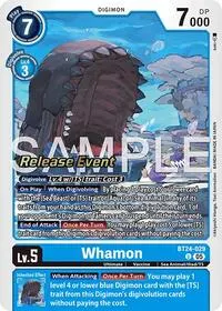 Whamon (Time Stranger Release Event Cards)