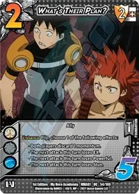 Whats Their Plan (UniVersus: My Hero Academia)