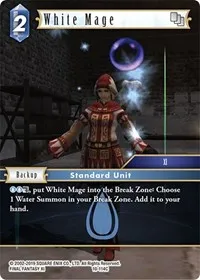 White Mage (Opus X) — Final Fantasy TCG Card Value