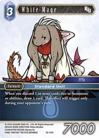 White Mage (Emissaries of Light) — Final Fantasy TCG Card Value