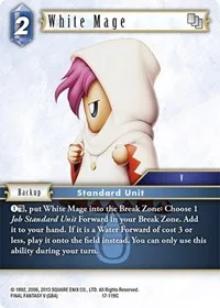 White Mage (Rebellion's Call) — Final Fantasy TCG Card Value