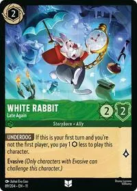 White Rabbit Late Again (Winterspell)