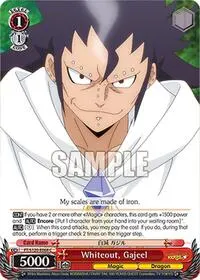 Whiteout Gajeel (FAIRY TAIL 100 YEARS QUEST)
