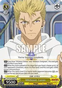 Whiteout Laxus SR (FAIRY TAIL 100 YEARS QUEST)