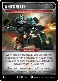 Whos Next (Titan Masters Attack)