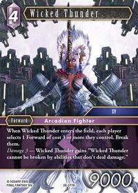 Wicked Thunder (Dreamlike Oceans) — Final Fantasy TCG Card Value