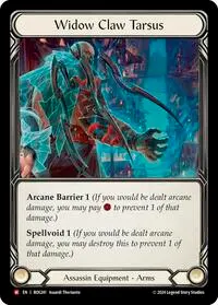 Widow Claw Tarsus (Rosetta)