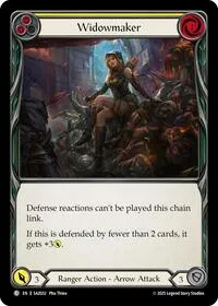 Widowmaker (Silver Age Chapter 2) — Flesh & Blood TCG Card Value