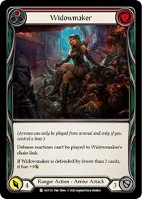 Widowmaker Red (Outsiders) — Flesh & Blood TCG Card Value
