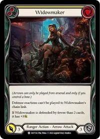 Widowmaker Yellow (Outsiders) — Flesh & Blood TCG Card Value