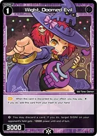 Wight Doomed Evil (Spread Diva)