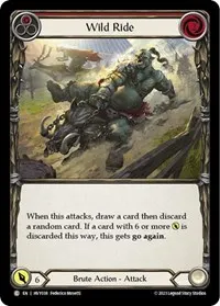 wild ride red (Heavy Hitters)