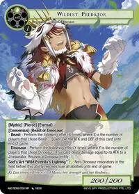 Wildest Predator ABC SD06 059 (ABC Duel Decks)