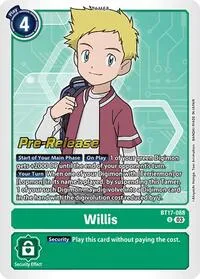 Willis (Secret Crisis Pre-Release Cards) — Digimon Card Game Card Value