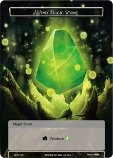 Wind Magic Stone (Curse of the Frozen Casket) — Force of Will Card Value