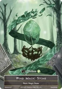 Wind Magic Stone (Alice Origin II Starter Deck) — Force of Will Card Value