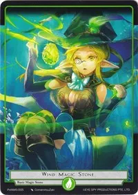 Wind Magic Stone (Alice Origin IV: Prologue of Attoractia) — Force of Will Card Value