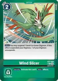 Wind Slicer Foil (Digimon LIBERATOR)