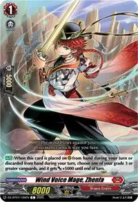 Wind Voice Mage Zhenfa (DZ-BT07: Moon Fangs & Cerulean Blaze)