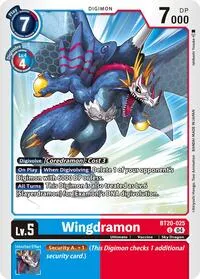 Wingdramon (Release Special Booster 2.5) — Digimon Card Game Card Value
