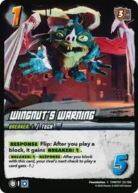 Wingnuts Warning (Teenage Mutant Ninja Turtles)