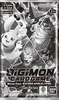 Winner Pack Exceed Apocalypse (Digimon Promotion Cards)