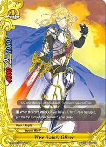 Wise Valor Oliver (Chaos Control Crisis) — Future Card BuddyFight Card Value
