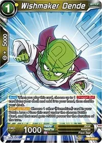 Wishmaker Dende (Clash of Fates) — Dragon Ball Super CCG Card Value