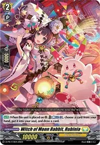 Witch of Moon Rabbit Rubinia D PR 119EN (D Promo Cards)