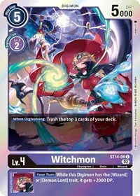 Witchmon (Starter Deck 14: Beelzemon Advanced Deck Set)