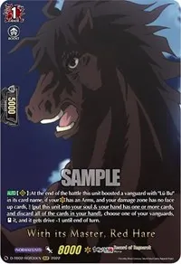 With its Master Red Hare RGR (D-TB02: Record of Ragnarok)