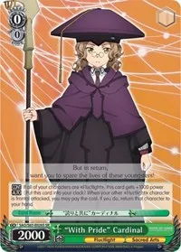 With Pride Cardinal SR (Sword Art Online -Alicization-) — Weiss Schwarz Card Value