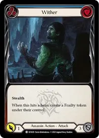 Wither Blue (Blitz Deck: Outsiders - Uzuri)