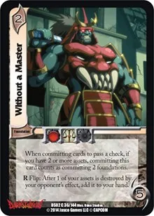 Without a Master (Darkstalkers: Warriors of the Night) — UniVersus Card Value