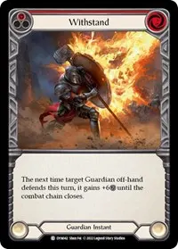 Withstand Red (Dynasty)